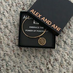 alex and ani letter h bracelet